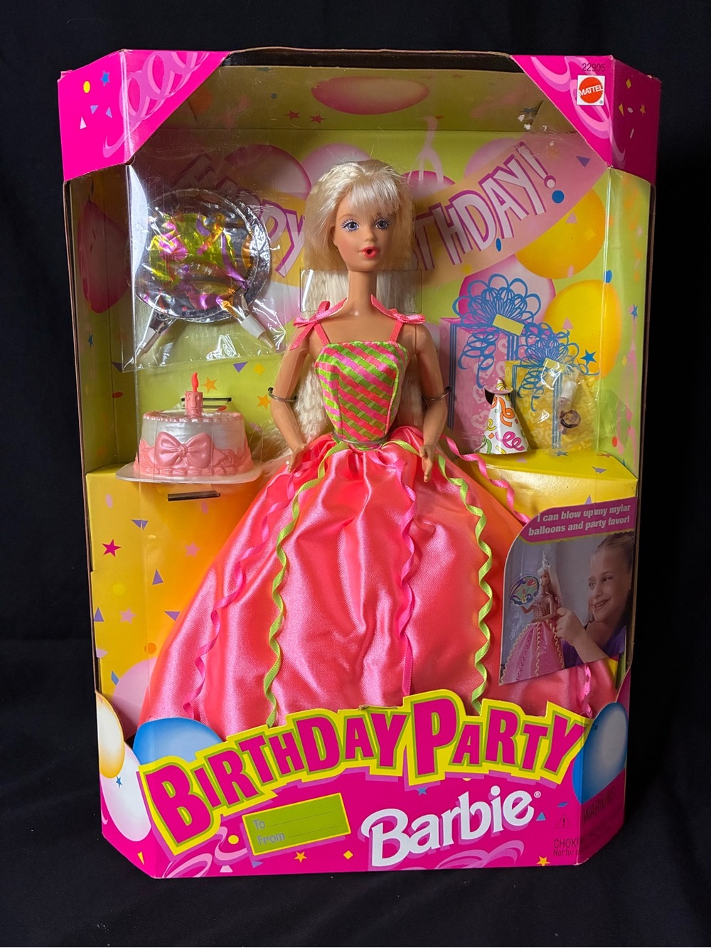 1999 Birthday Party Barbie | Special Edition Doll w/ Accessories | NRFB
